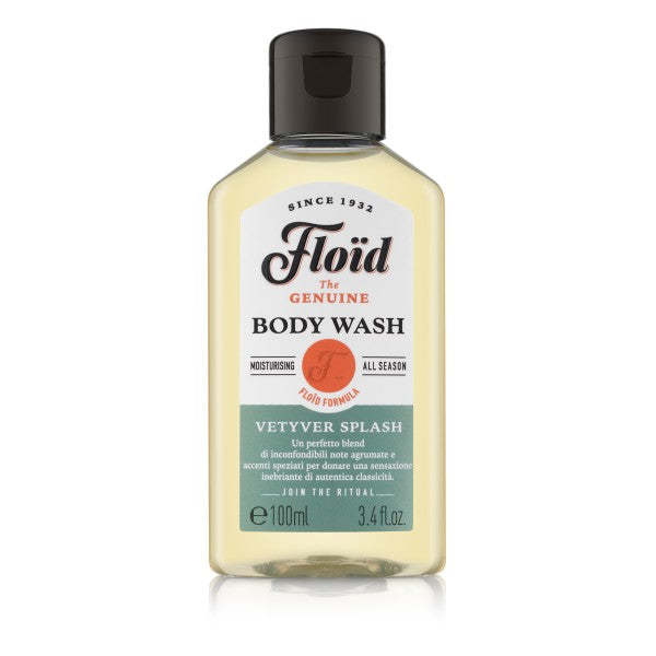 Floid Body Wash Vetyver Splash Увлажняющий гель для душа, 100 мл