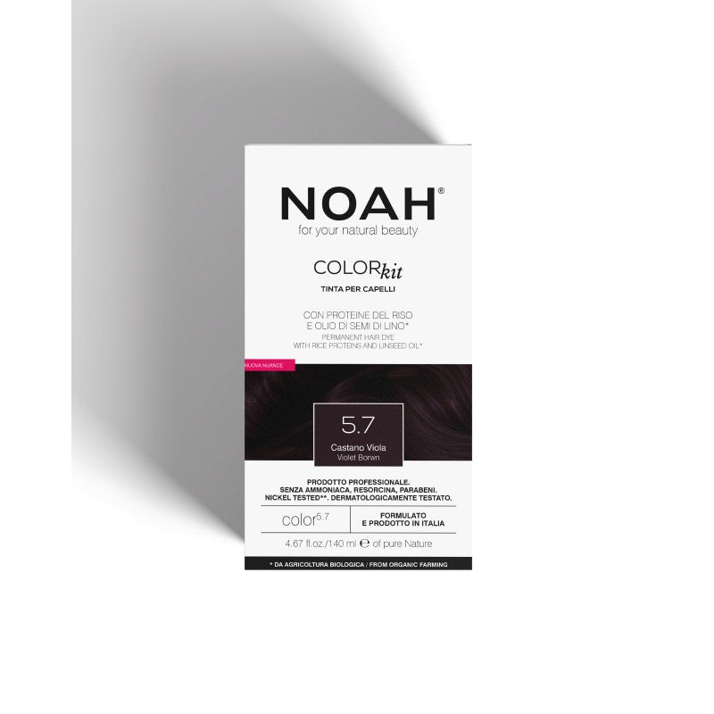 Noah Color Kit 5.7 Violet Brown Ilgalaikiai plaukų dažai, 140ml