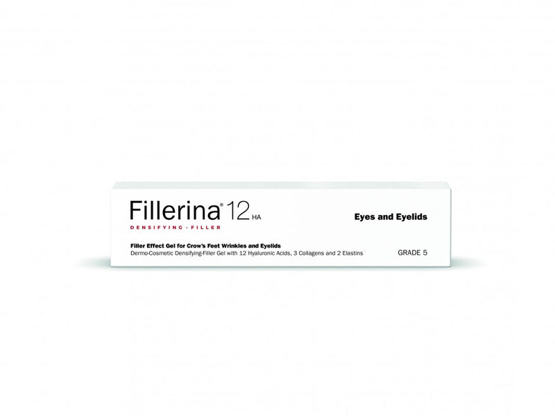 Fillerina 12 HA Dermatologinis gelinis užpildas paakiams ir akių vokams, 5 lygis