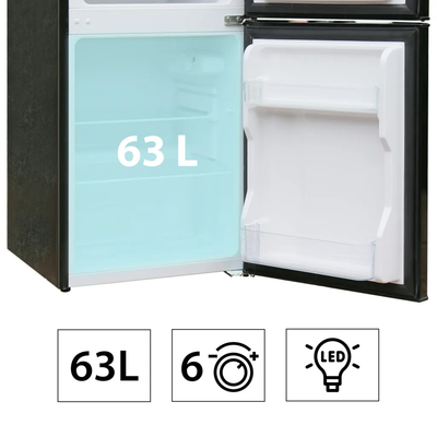 Manta MM545DBK Fridge 88L Black