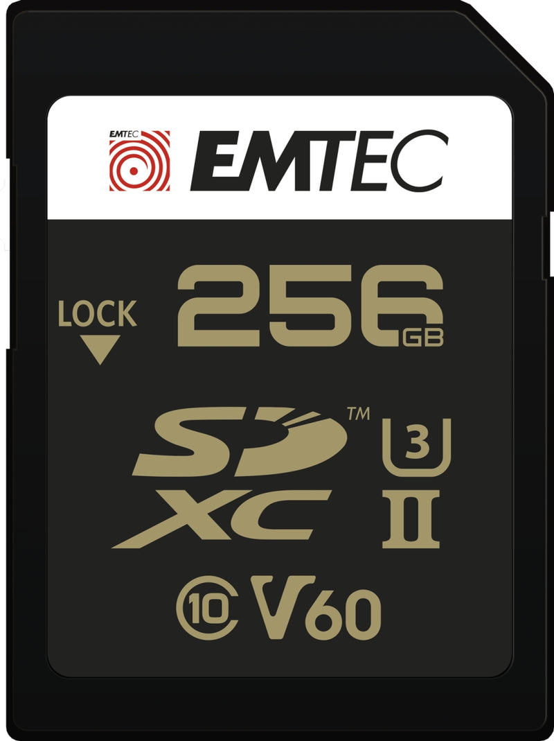 Emtec SD 256GB UHS-II V60 SpeedIN Pro+