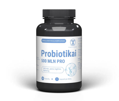 Sapiens Probiotikai 500 MLN PRO