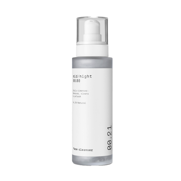 Mid/night 00.00 00.21 Face Cleanser Veido prausiklis, 100ml