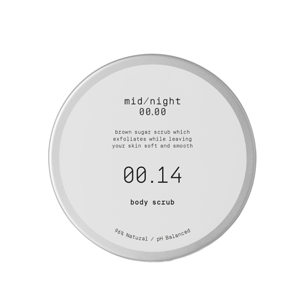 Mid/night 00.00 00.14 Body Scrub Kūno šveitiklis, 200ml