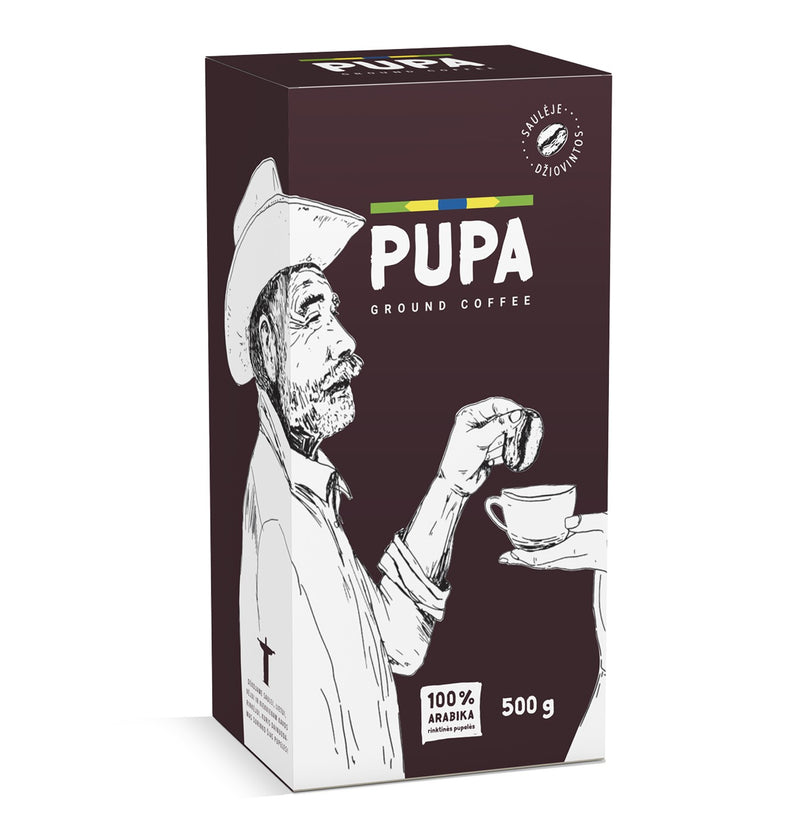 Malta kava PUPA, 500g vakuume