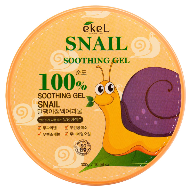 Ekel Soothing Gel Snail Soothing body gel with snail mucin, 300 g.