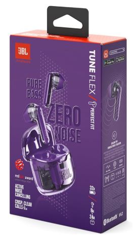 JBL TUNE FLEX NC Ghost Purple