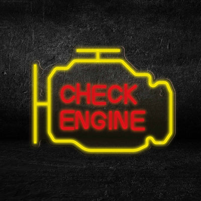 Manta SNL94YE Style Neon Lights CHECK ENGINE