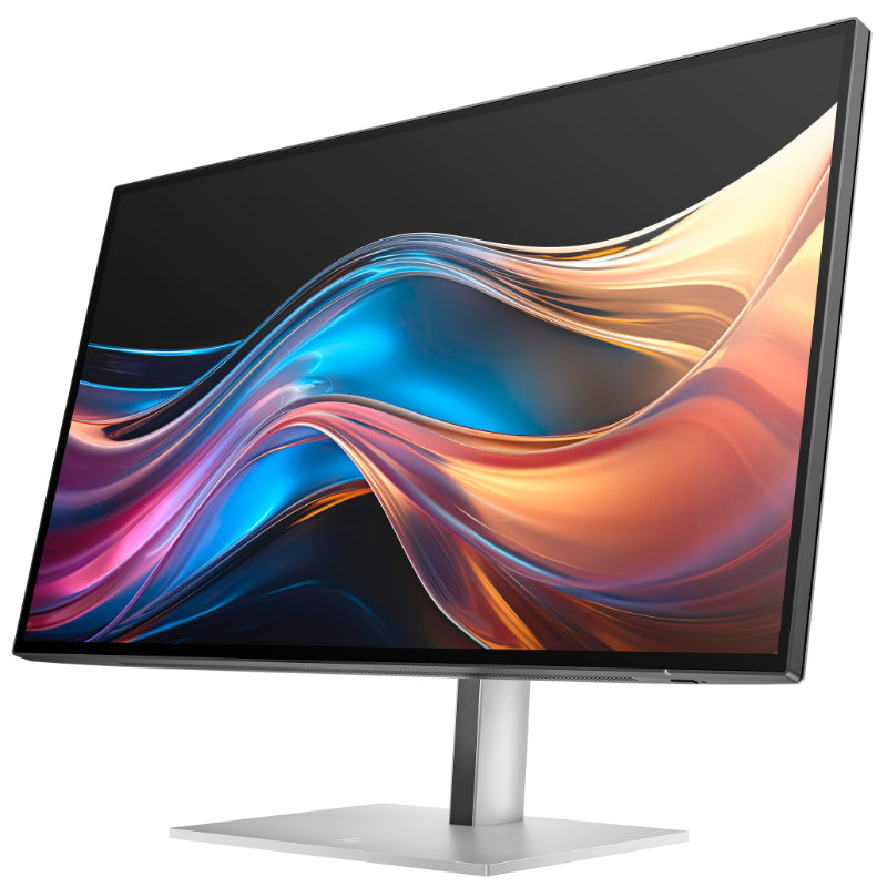 HP 727pq Series 7 Pro QHD Monitor - 27" 2560x1440 QHD 400-nit 120Hz AG, IPS Black HDR 400, USB-C(15W)/HDMI/DisplayPort Daisy-Chain, 3x USB-A, height adjustable/tilt/swivel/pivot, 3 years (replaces Z27q G3)