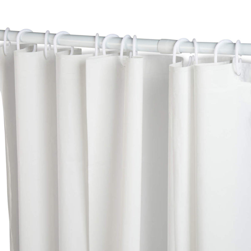 Beldray LA028268UFAS Antibac Shower Curtain - White