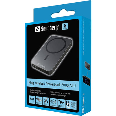 Sandberg 420-96 Mag Wireless Powerbank 5000ALU
