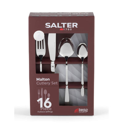 Salter BW113282EU7 Malton 16-Piece Cutlery Set