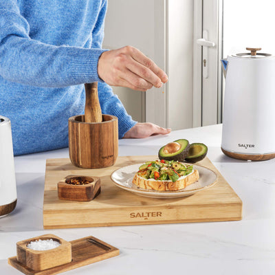 Salter BW127821EU7 Toronto Salt & Pepper Pinch Pots