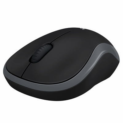 LOGITECH M185 cordless Notebook Mouse USB black grey