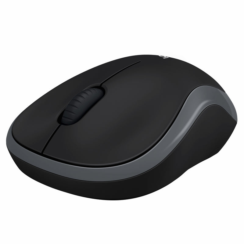 LOGITECH M185 cordless Notebook Mouse USB black grey