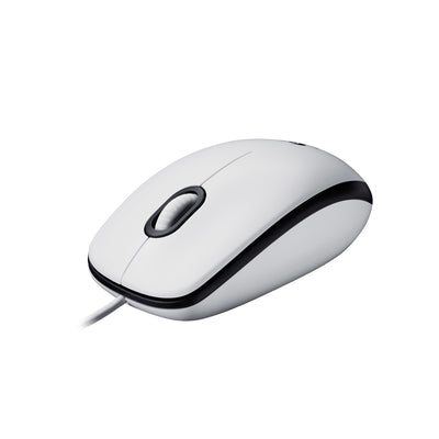  Logitech Mouse M100 (910-006764), White