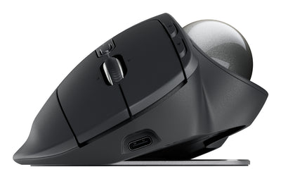 Logitech Mouse MX Ergo S Advanced Trackball Graphite