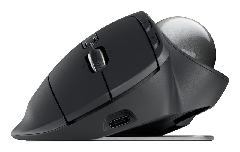 Logitech Mouse MX Ergo S Advanced Trackball Graphite
