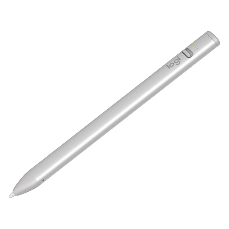 Logitech Crayon iPad Digital Pencil Stylus (iPad 2018 and later), Silver