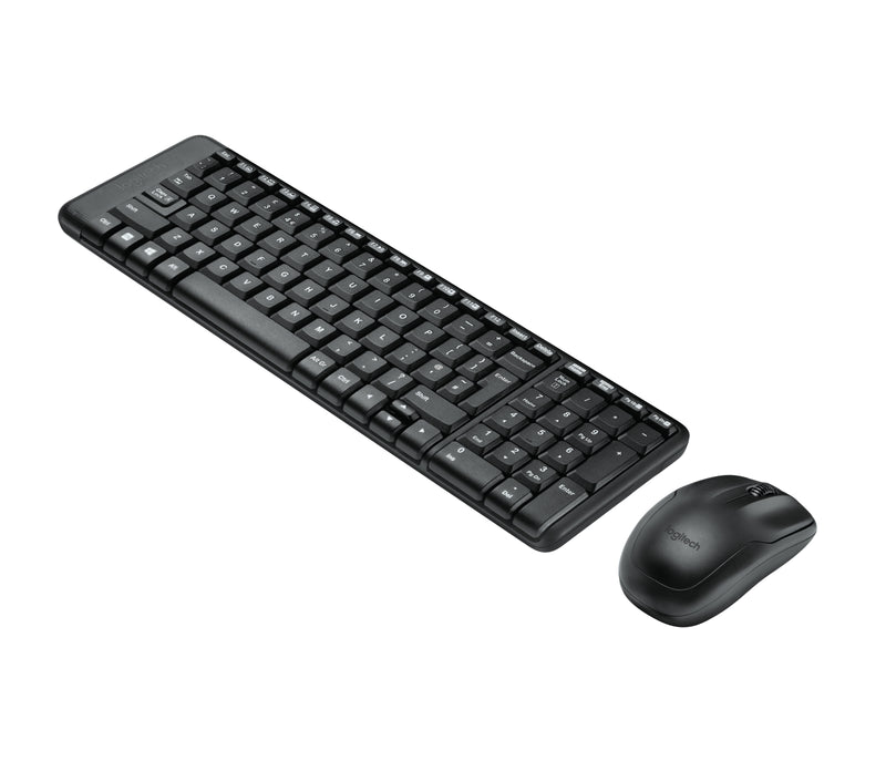 Logitech Mouse and keyboard set 920-003168 / MK220 US Black