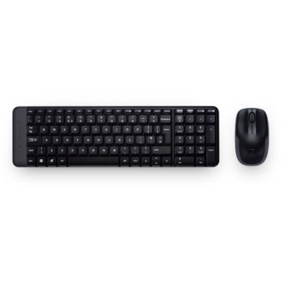 Logitech Mouse and keyboard set 920-003168 / MK220 US Black 