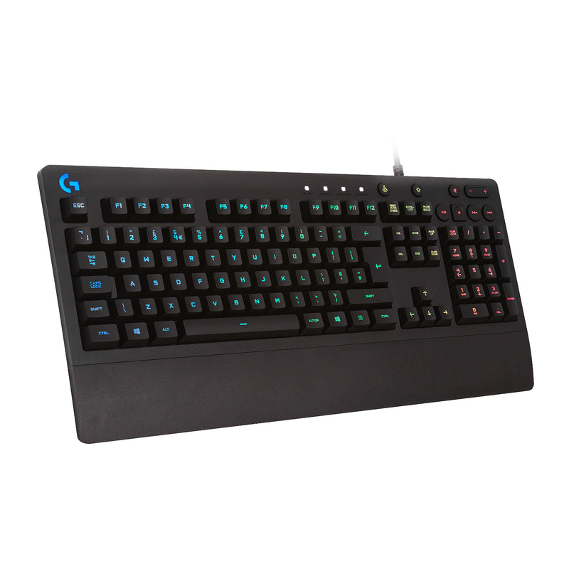 Logitech G213 PRODIGY Wired Gaming Keyboard, RGB, USB backlit, US, Black