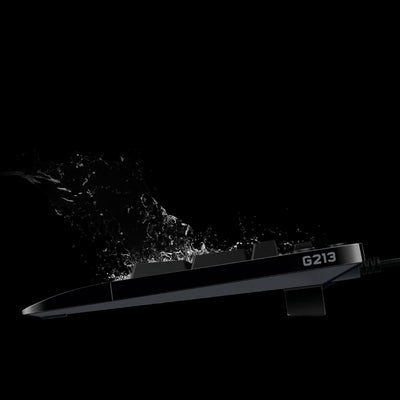 Logitech G213 PRODIGY Wired Gaming Keyboard, RGB, USB backlit, US, Black