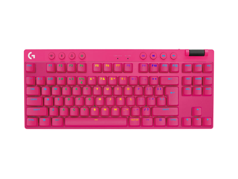 Logitech Keyboard G Pro X TKL Lightspeed Pink