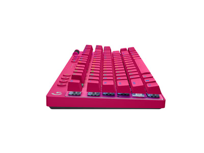 Logitech Keyboard G Pro X TKL Lightspeed Pink