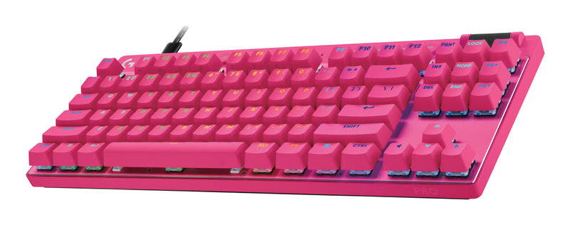 Logitech Keyboard G Pro X Rapid TKL Magenta