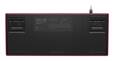 Logitech Keyboard G Pro X Rapid TKL Magenta