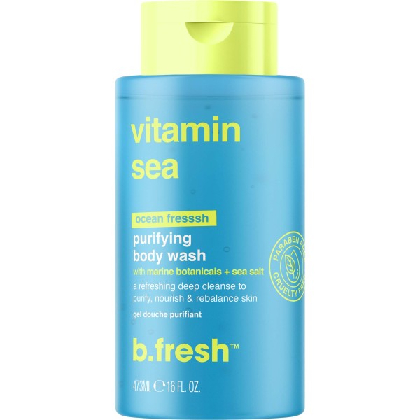 b.fresh Vitamin Sea Body Wash Body wash with sea salt, 473ml