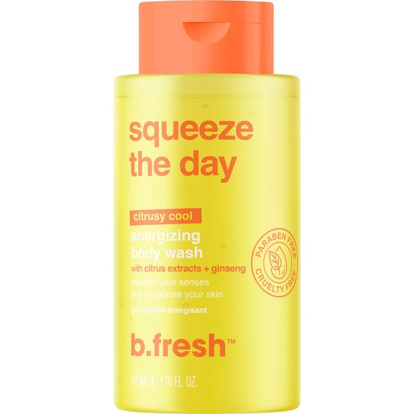 b.fresh Squeeze The Day Body Wash Бодрящий гель для душа с экстрактом цитрусовых, 473мл