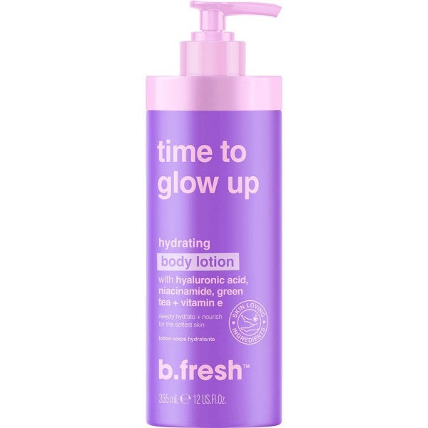 b.fresh Time To Glow Up Hydrating Body Lotion Drėkinamasis kūno losjonas, 355ml