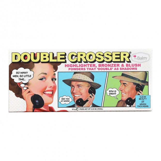 theBalm Double Crosser Veido kontūravimo paletė