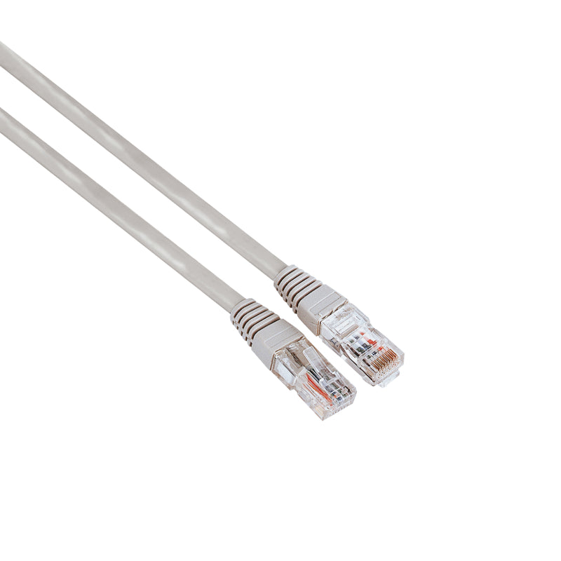 Hama 00200913 CAT5e Patch Cable, F/UTP Shielded, 3 M, Gray