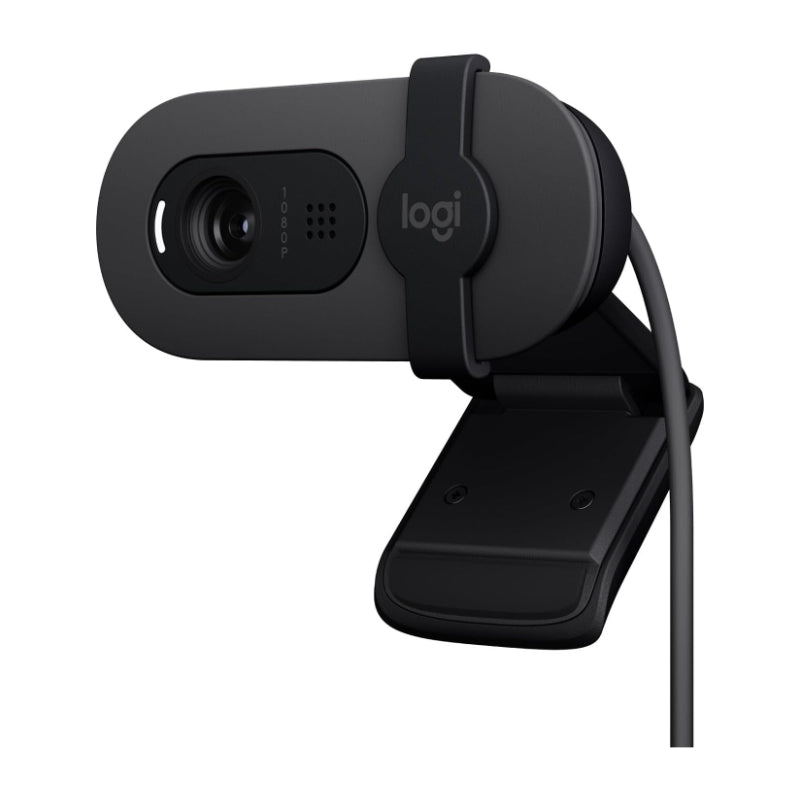 Веб-камера Logitech Brio 100 Full HD, 2 МП, FHD 1080p, 58°, USB, кремовый