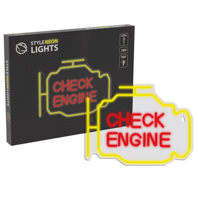 Manta SNL94YE Style Neon Lights CHECK ENGINE
