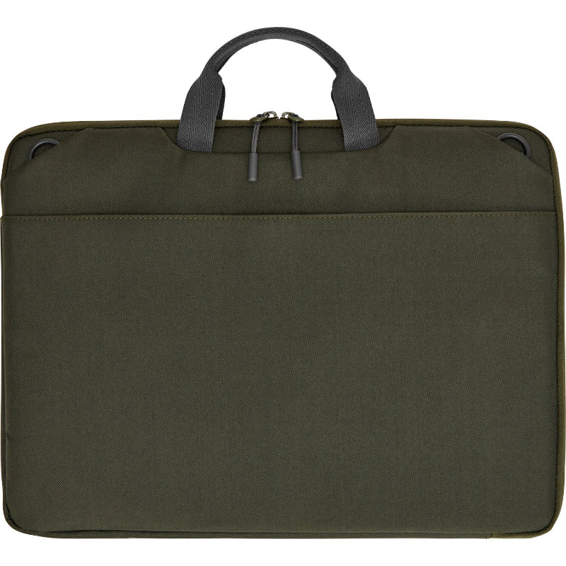 HP Modular 14 Sleeve with Handles/shoulder strap included, Water Resistant - Dark Olive Green