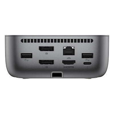 HP Thunderbolt 4 Dock G6 100W - 3x USB-A, 2x USB-C, 1x USB-C Thunderbolt 4, 2x DisplayPort, 1x HDMI, 1x RJ-45, Meteor Silver, 3 years
