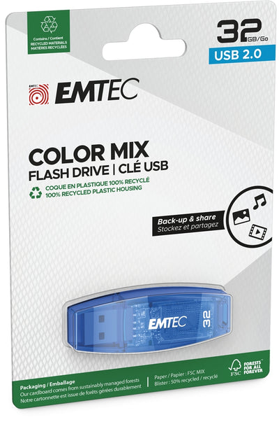 Emtec USB2.0 C410 32GB Blue
