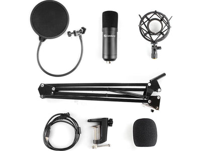 Sandberg 126-07 Streamer USB Microphone Kit 