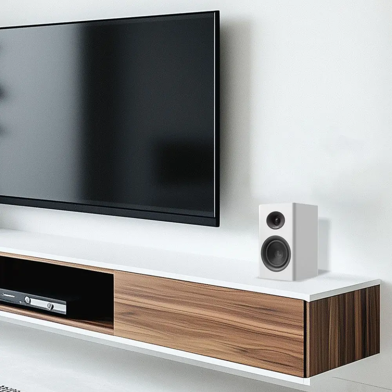 Laudberg XS1W bookshelf speakers 2.0 80W white