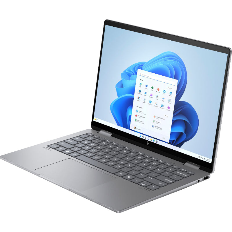 HP Envy x360 2-in-1 Laptop 14-fa0003ny - Ryzen 5 8640HS, 16GB, 1TB SSD, 14" 2.8K 400-nit 120Hz OLED HDR 500 Touch, 5MP IR cam, US backlit keyboard, 59Wh, Meteor Silver, Win 11 Home, 1 year 