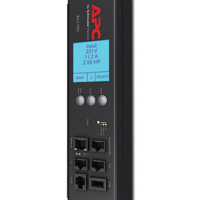 Rack PDU 2G, Metered, ZeroU, 20A/208V, 16A/230V, (18) C13 &amp; (2) C19 