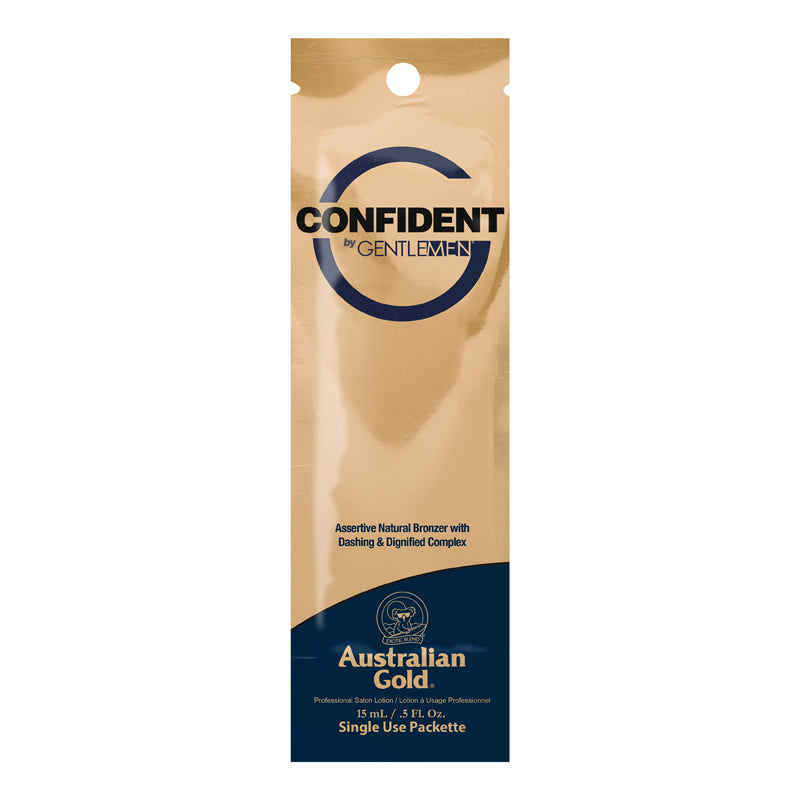 Australian Gold Solarium cream for men Confident by G Gentlemen