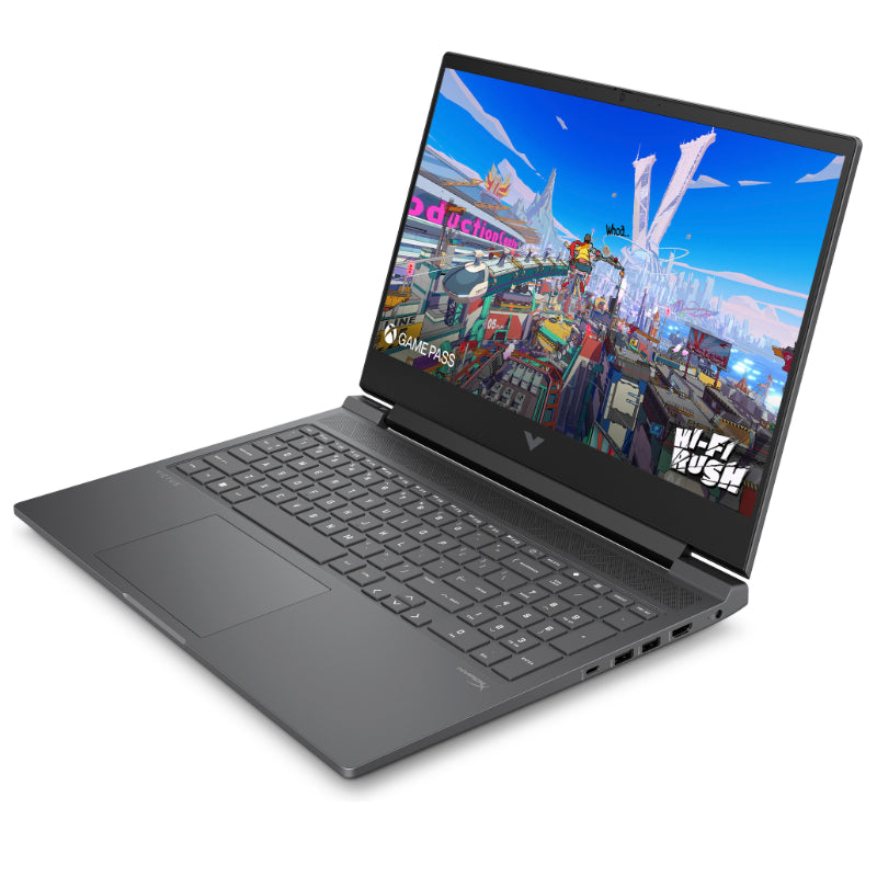 VICTUS by HP Gaming Laptop 16-s1007ny - Ryzen 5 8645HS, 16GB, 512GB SSD, 16.1" FHD Antiglare IPS 300nits 144Hz, GeForce RTX 4060 8GB, Mica Silver, US backlit keyboard, Win 11 Home, 1 years