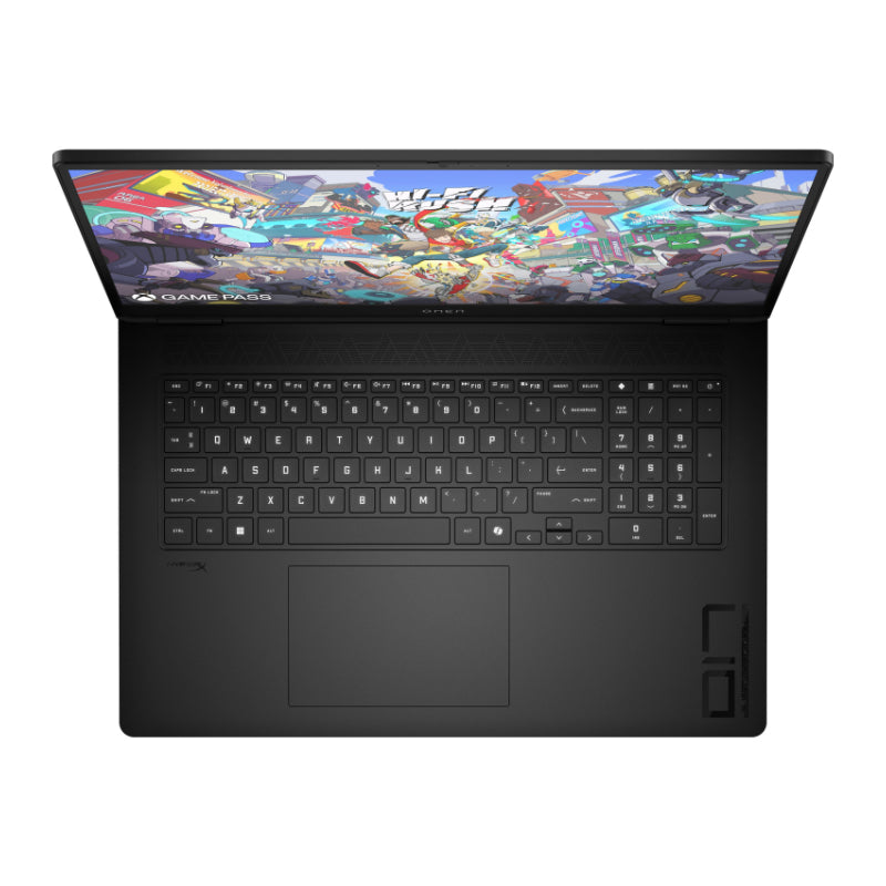 OMEN by HP Gaming Laptop 17-db0012ny - Ryzen 7-8845HS, 32GB, 1TB SSD, 17.3" QHD AG 300nits 240Hz 48-240Hz, GeForce RTX 4070 8GB VRAM, Shadow Black, Win 11 Home, 1 years