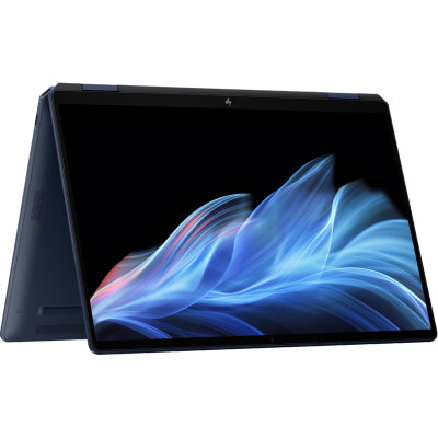 Ноутбук HP OmniBook Ultra Flip x360 2-в-1 14-fh0053ny - Ultra 5-226 В, 16 ГБ, 1 ТБ SSD PCIe Gen4, 14.0 2.8K (2880x1800) OLED 400 нит 120 Гц Сенсорный, 9-мегапиксельная ИК-матрица TNRWin, клавиатура с подсветкой US Athmospheric Blue, Win 11 Home , 1 год 