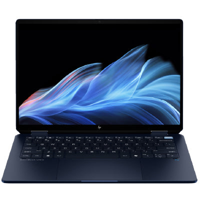 HP AI OmniBook Ultra Flip x360 2-in-1 Laptop 14-fh0073ny - Ultra 7-258V, 32GB, 1TB SSD, 14" 2.8K OLED 400-nit VRR 120Hz Touch, 9MP IR cam, US backlit keyboard, 64Wh, Atmospheric Blue , Win 11 Home, 1 year